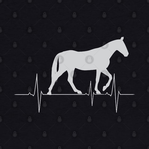 Horse Heartbeat Design - Unique Gift Ideas by Cartba